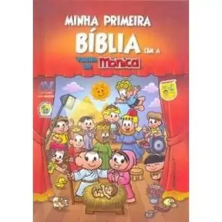 Minha Primeira Biblia Com A Turma Da Monica 140g Editora Ave Maria
