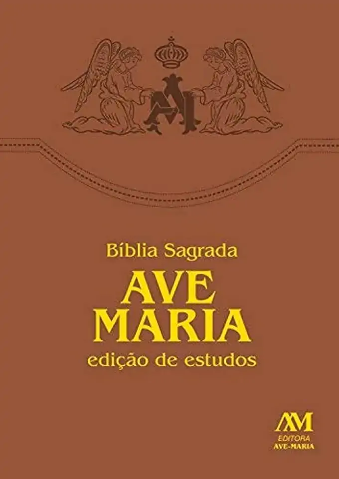 Biblia Edicao De Estudos Capa Flexivel 1350g Ave Maria