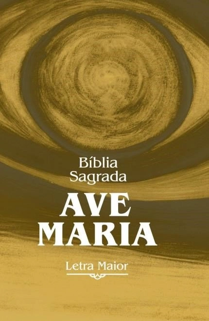 Biblia Sagrada Ave Maria Marrom 1100g Editora Ave Maria