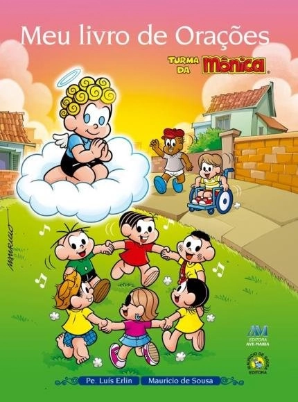 Meu Livro De Oracoes Turma De Monica 380g Editora Ave Maria