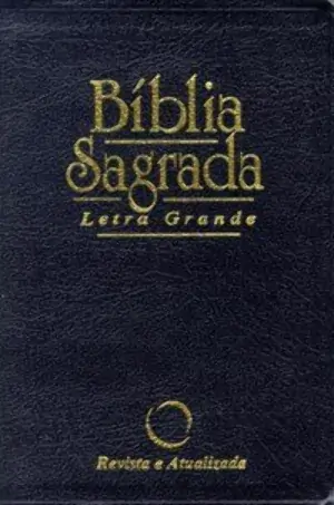 Biblia Sagrada Letra Grande 710g Sociedade Biblica Do Brasil