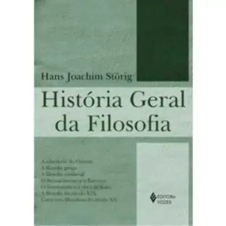 História Geral Da Filosofia Hans Joachim Storig 853263642x