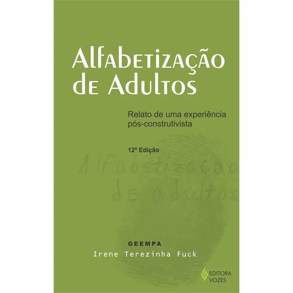 Alfabetizacao De Adultos