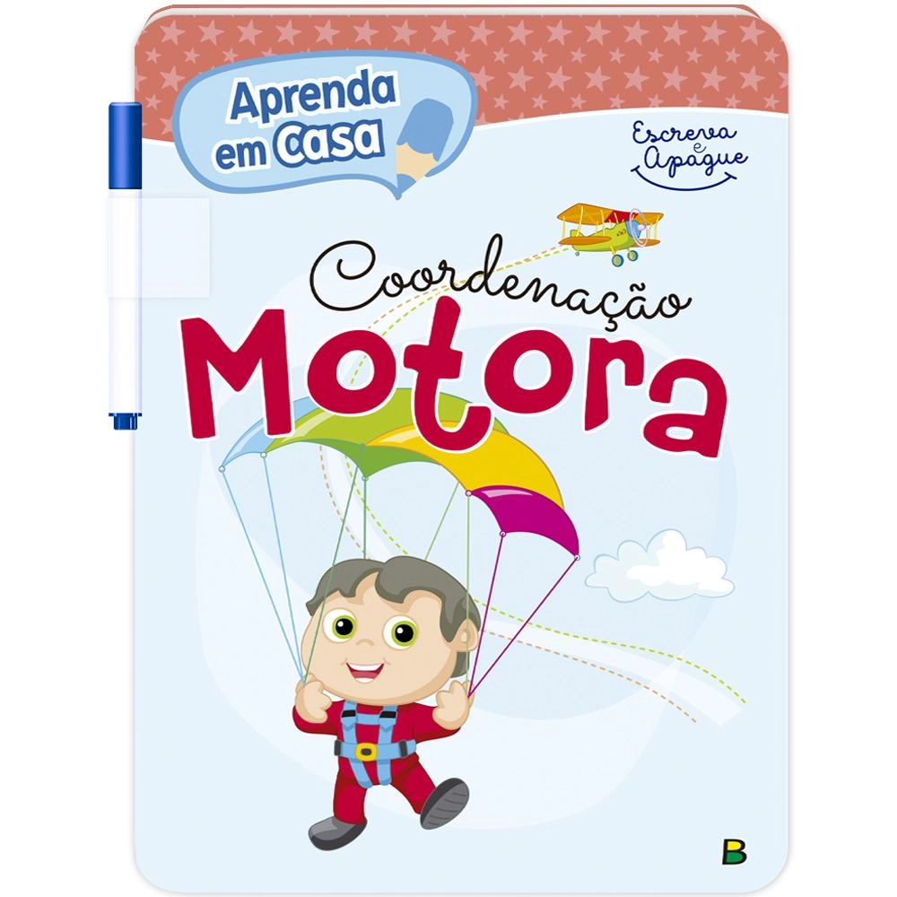 Livro Aprenda Casa Escreva Apague Coordenacao Motora 1156896 Todolivro