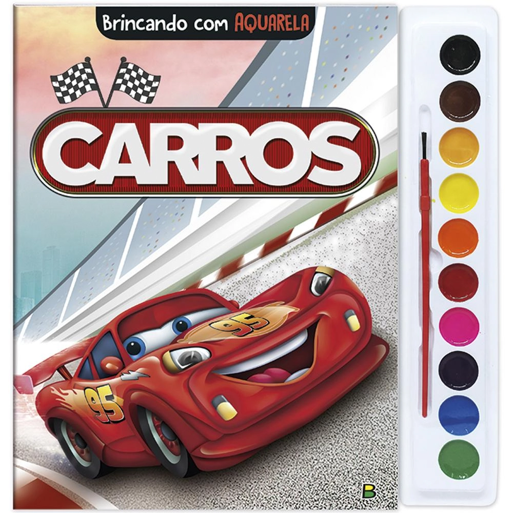 Livro Brincando C/aquarela Carros/1157809/todolivro
