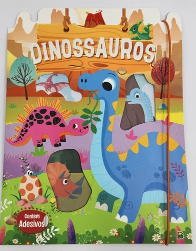 Livro Agora E Com Voce Adesivo Dinossauros 1163795 Todolivro