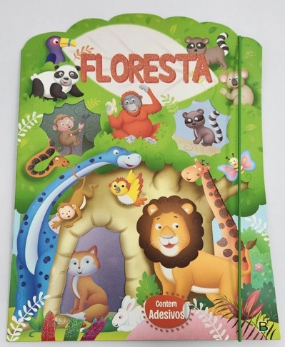 Livro Agora E Com Voce Adesivo Floresta 1163809 Todolivro