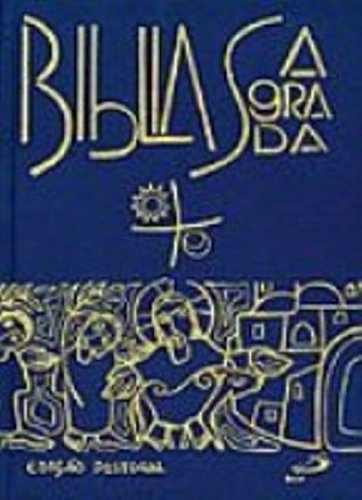 Bíblia Sagrada: Edição Pastoral Azul Bolso