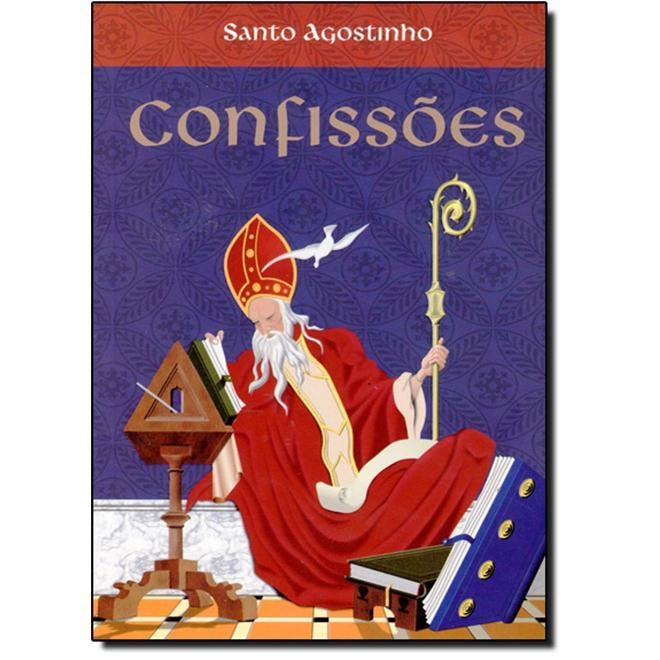 Confissoes Santo Agostinho Brochura 710g Editora Paulus