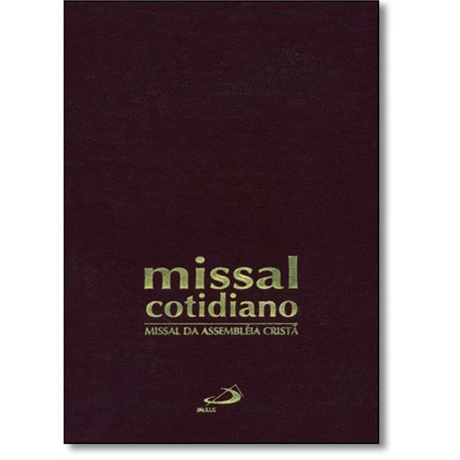 Missal Cotidiano Ferial 715g Editora Paulus