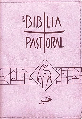 Nova Bíblia Pastoral De Bolso Rosa 355g Editora Paulus