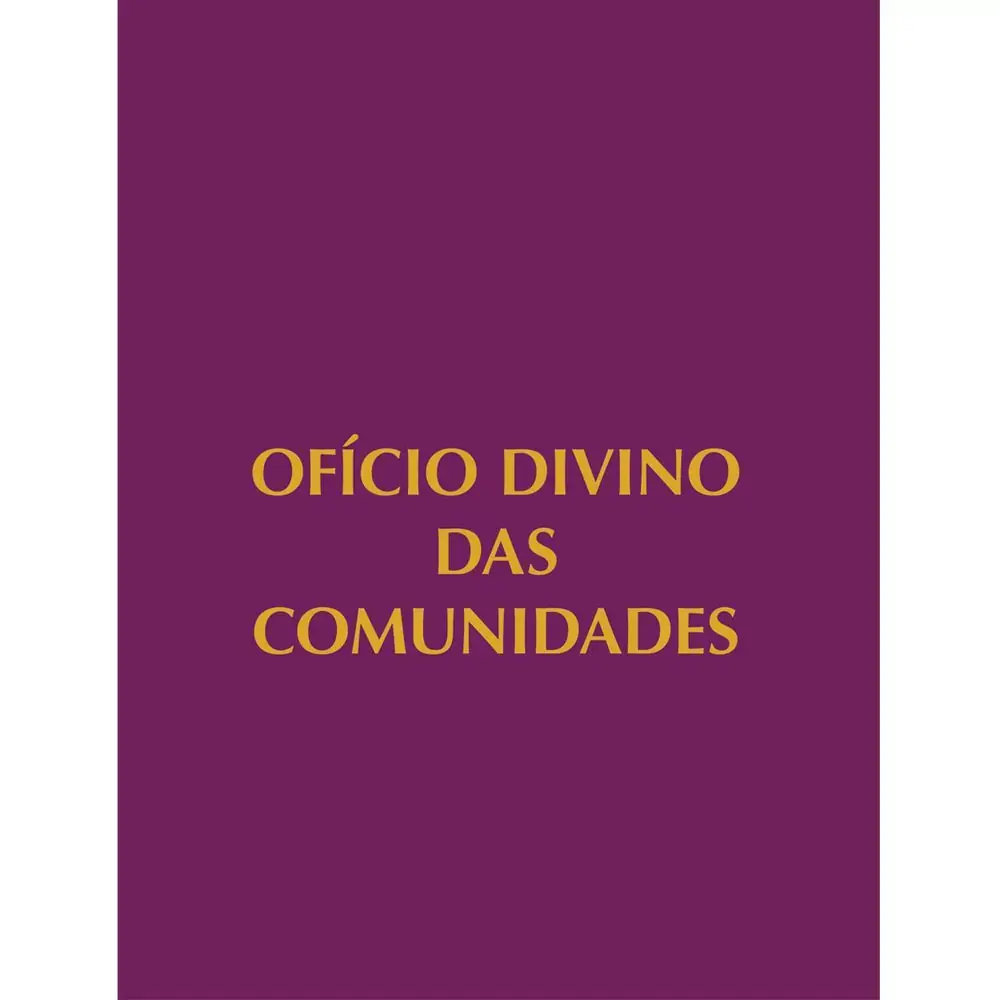 Oficio Divino Das Comunidades