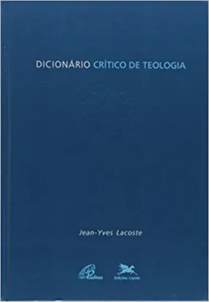 Dicionario Critico De Teologia 2200g Editora Paulinas