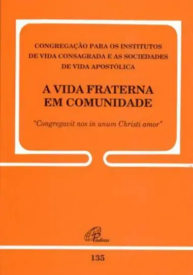 Vida Fraterna Em Comunidade Editora Paulinas