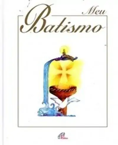 Meu Batismo Album Luxo Encadernado 600g Editora Paulinas