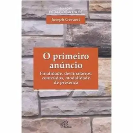 Primeiro Anuncio 188g Editora Paulinas