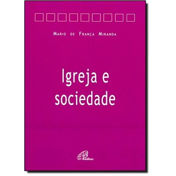 Igreja E Sociedade 360g Editora Paulinas