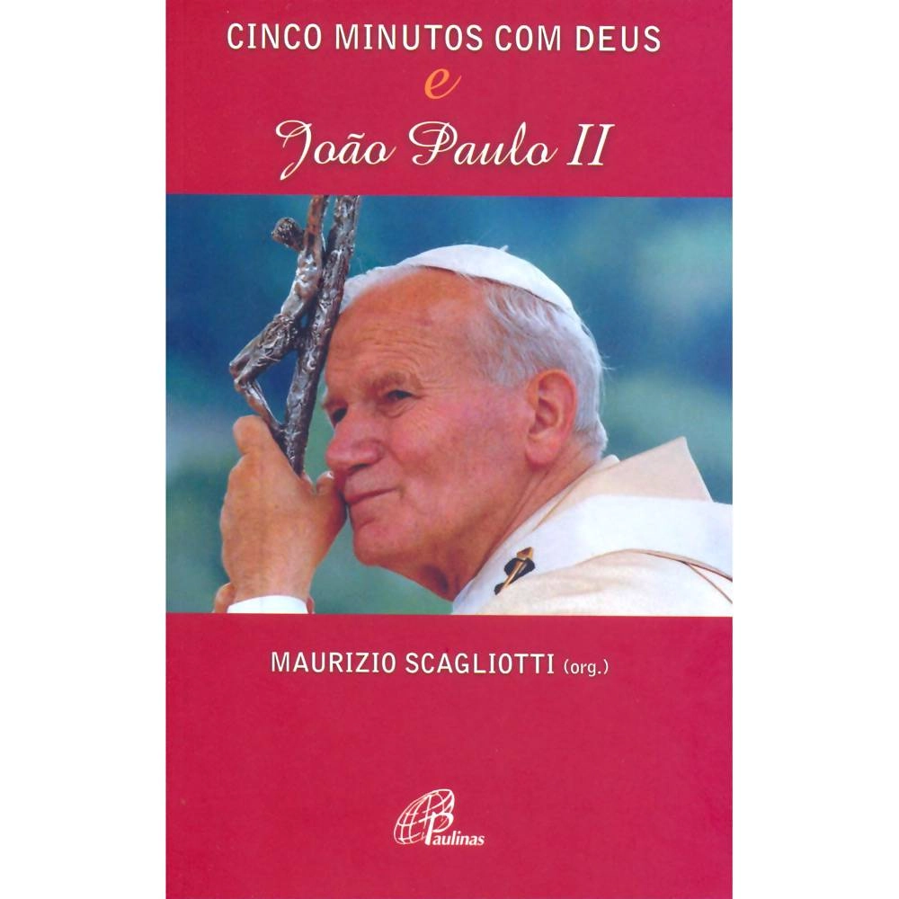 Cinco Minutos Com Deus E Joao Paulo Ii 100g Editora Paulinas