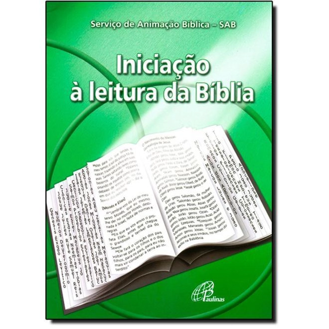 Iniciacao A Leitura Da Biblia 30g Editora Paulinas