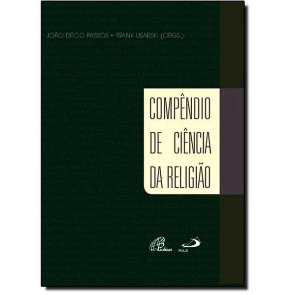 Compendio De Ciencia Da Religiao 1200g Editora Paulinas