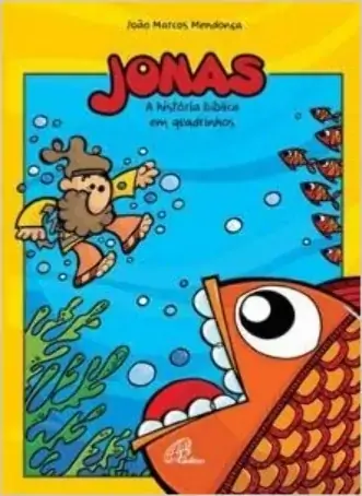 Jonas A Historia Biblica Em Quadrinhos Editora Paulinas