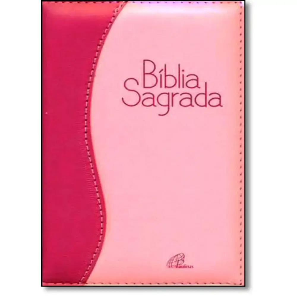 Biblia Sagrada Nova Traducao Na Ling. De Hoje Fem. Pink Rosa Bolso