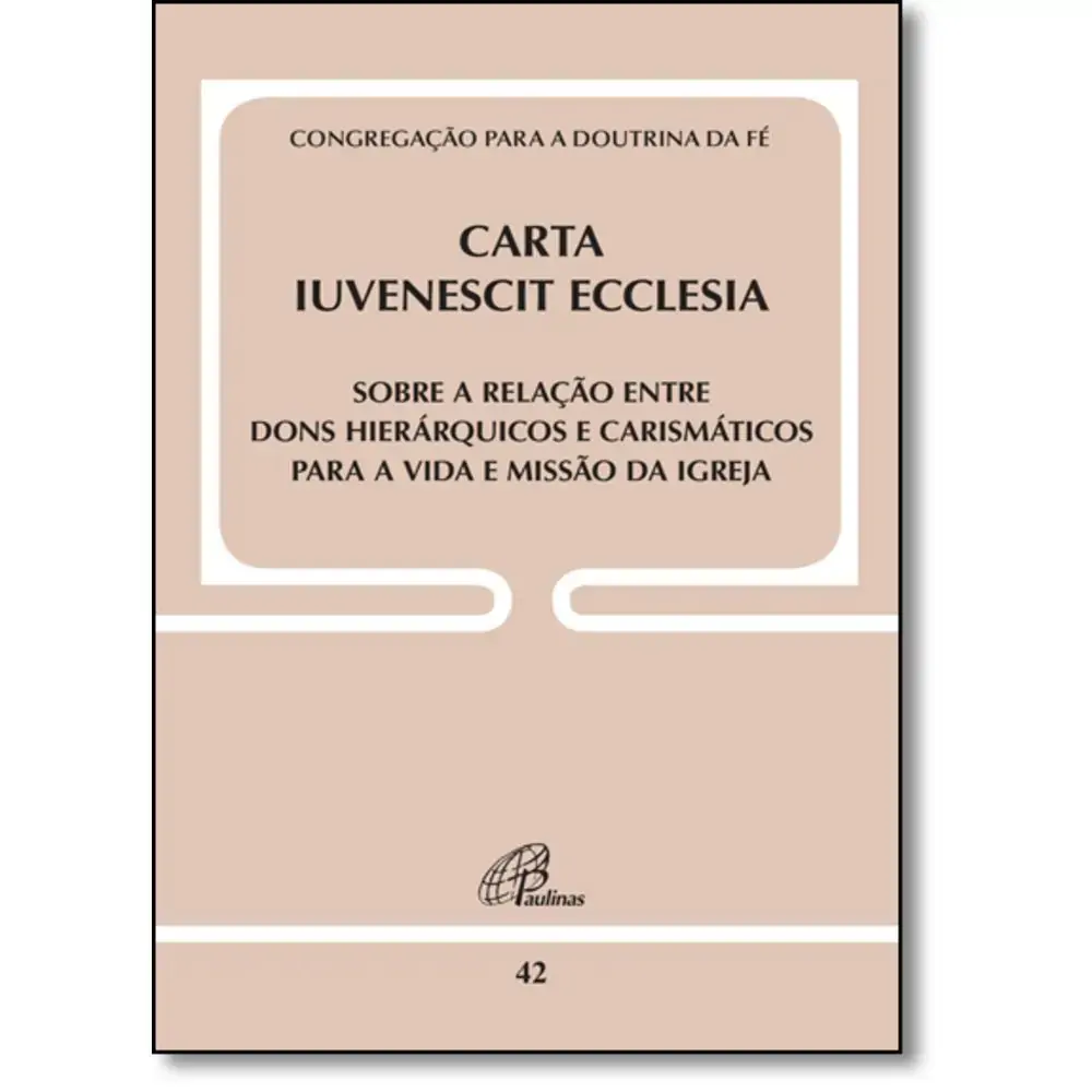 Carta Iuvenescit Ecclesia Doc. 42