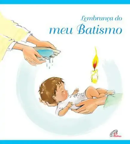 Lembranca Do Meu Batismo 260g Editora Paulinas