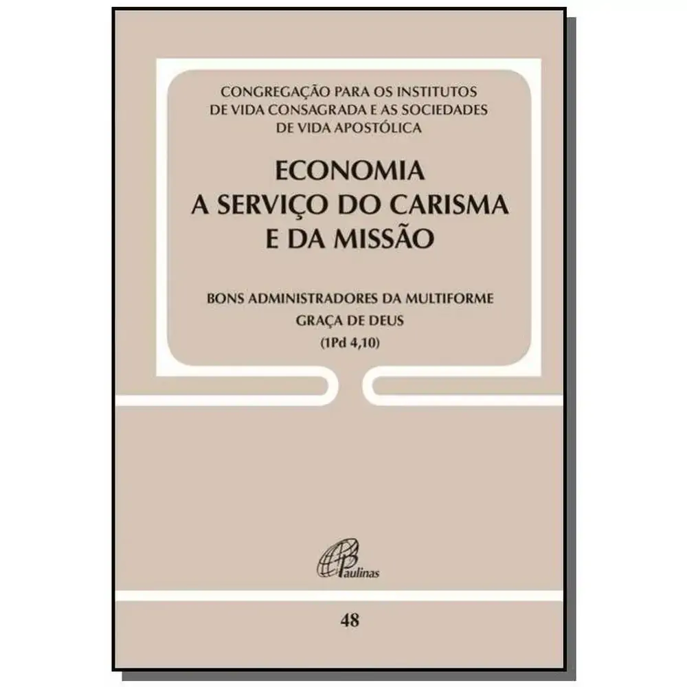 Economia A Servico Do Carisma E Da Missao Doc. 48