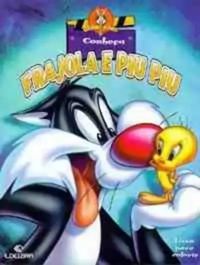 Livro Para Colorir Frajola E Piu Piu 90g Editora Edelbra