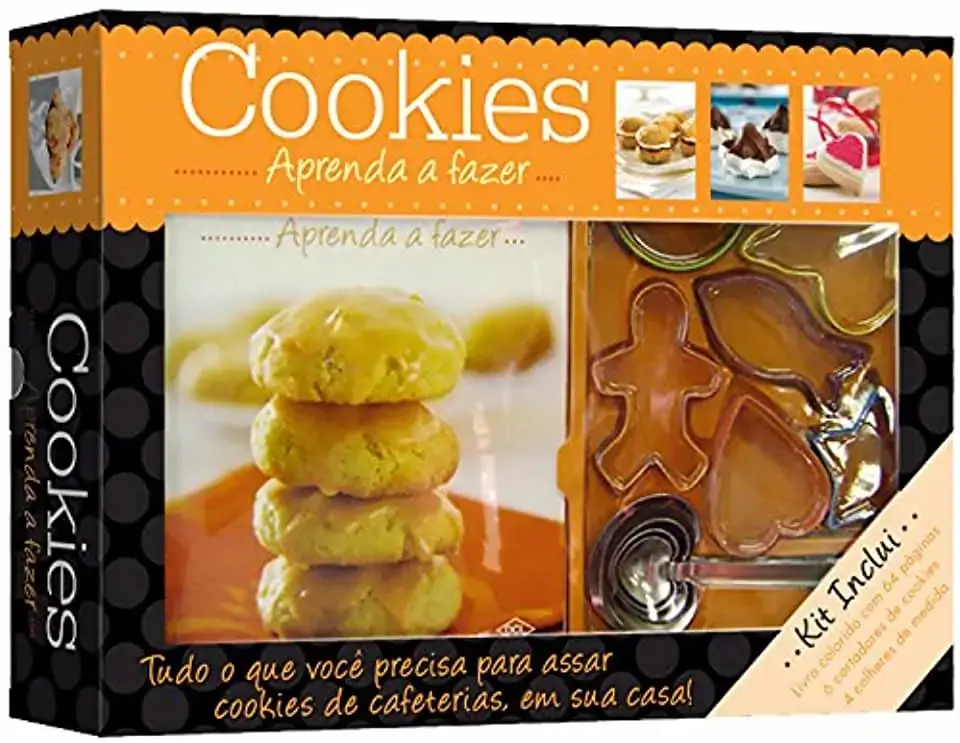 Kit Aprenda A Fazer Cookies Dcl