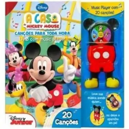 Canções Para Toda Hora A Casa De Mickey Mouse Col. Music Player Disney Enterprises Inc