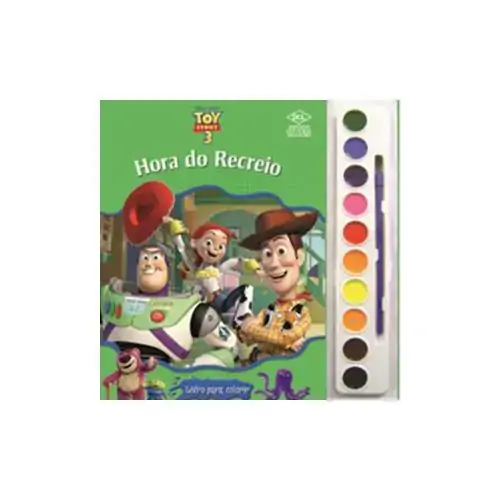 Livro Hora Do Recreio Toy Story Un