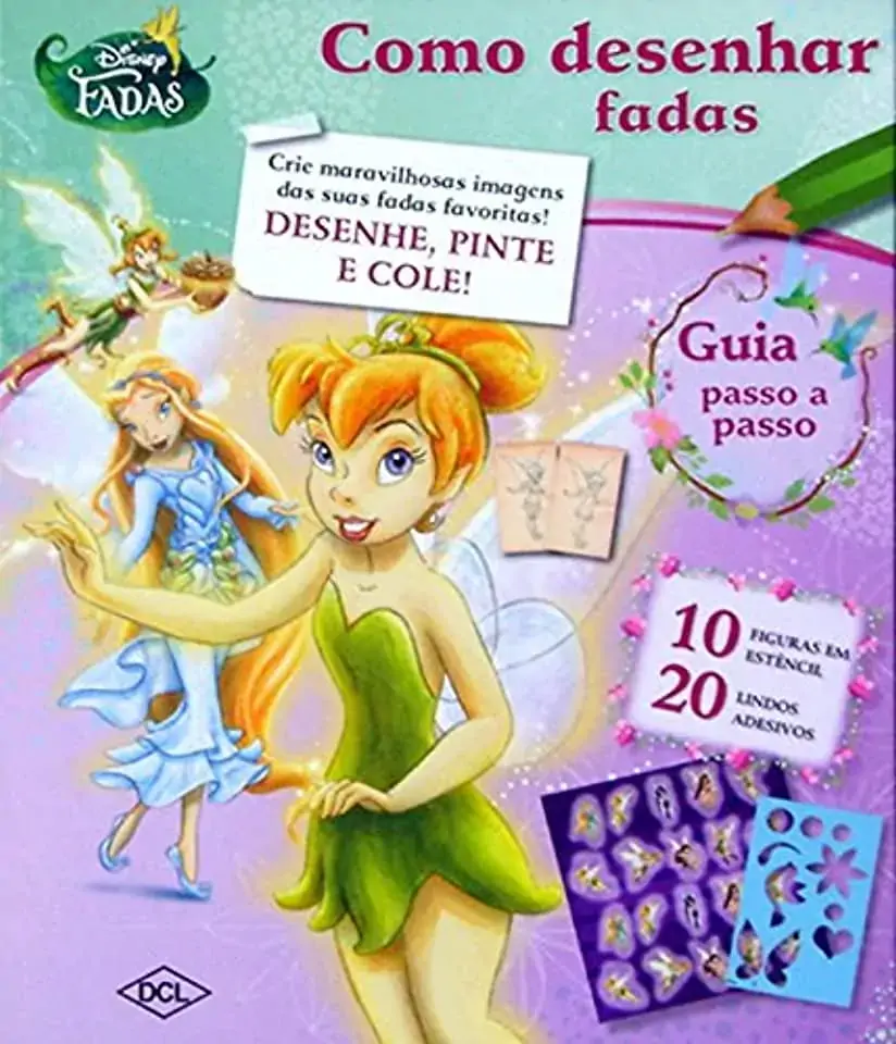 Livro Como Desenhar Fadas Un