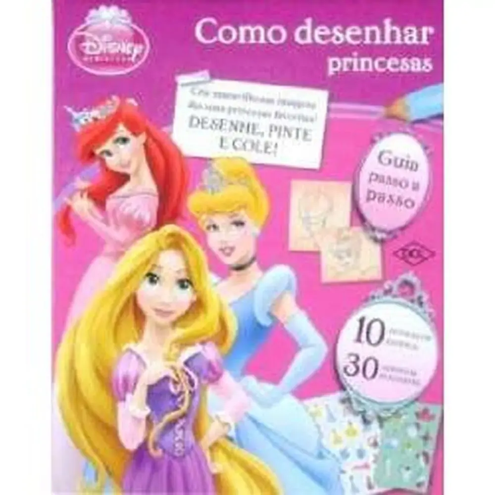 Livro Como Desenhar Princesas Un