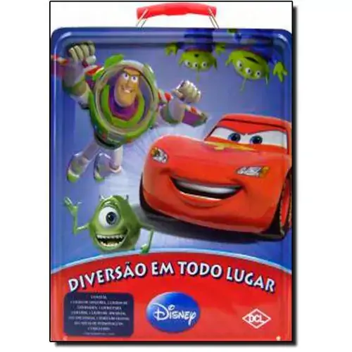 Livro Pixar Diversao Em Todo Lugar Un