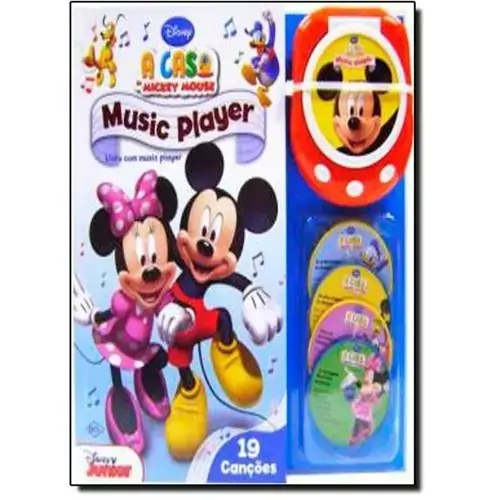 Livro Casa Do Mickey M Player Un