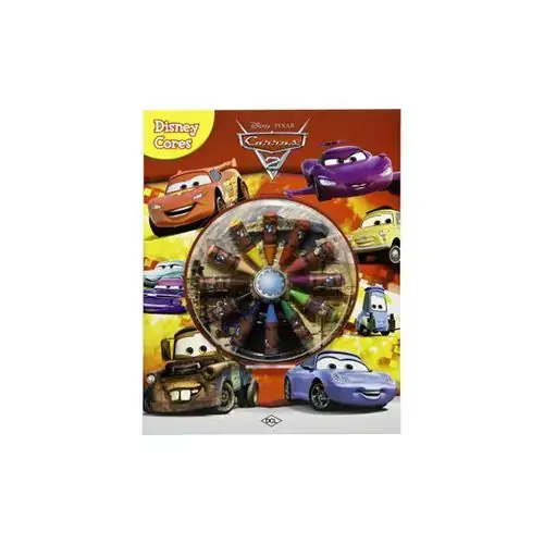 Livro Carros 2 Disney Un