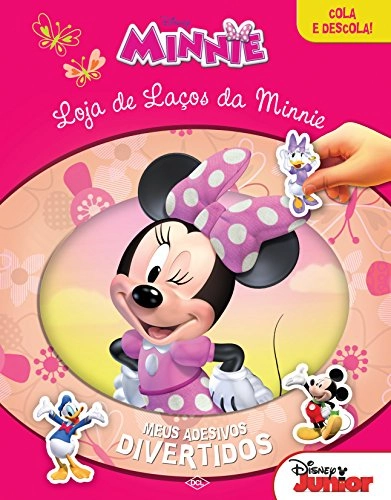 Loja De Laços Da Minnie Coleção Disney Meus Adesivos Divertidos Em Portuguese Do Brasil