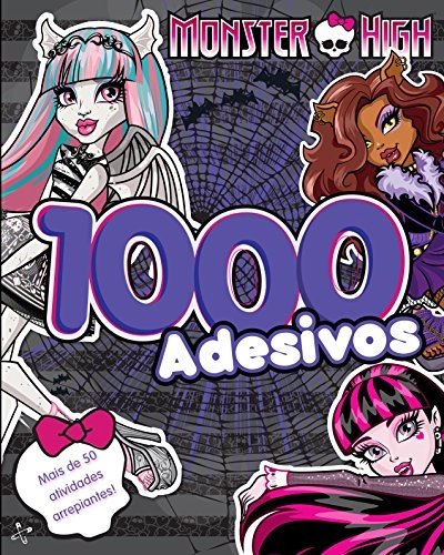 Monster High 1000 Adesivos Parragon Books Mattel Isbn: 9788536819051