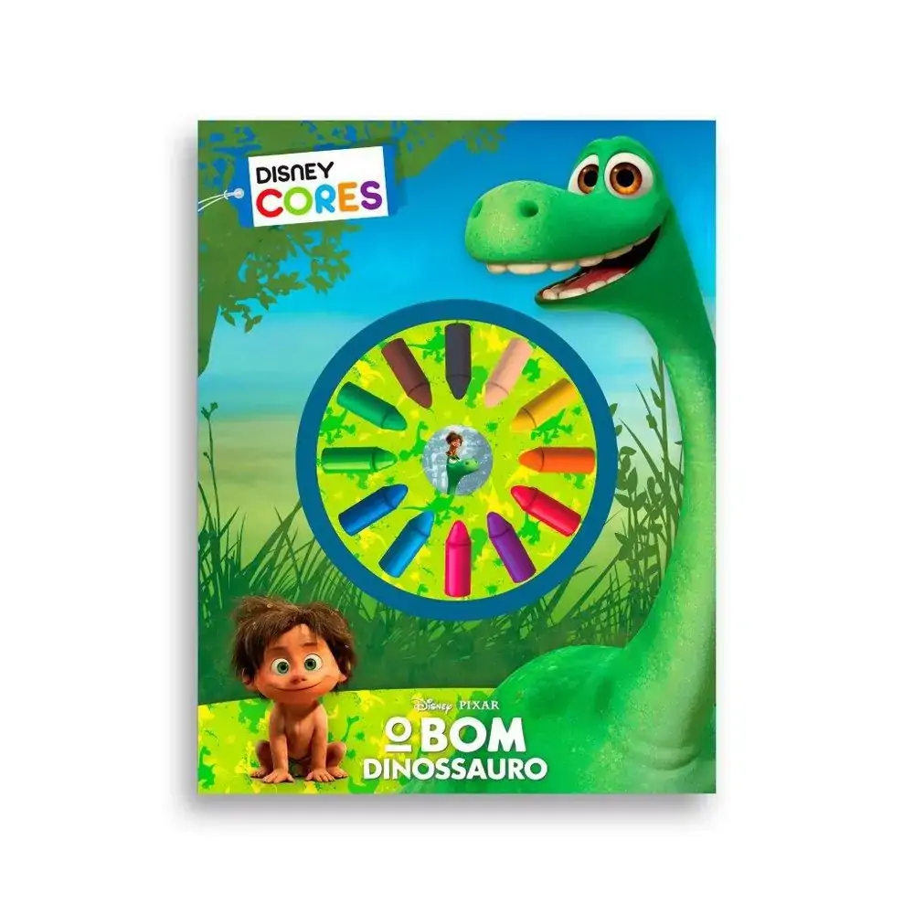 Revista Disney Cores Dinossauro Para Pintar
