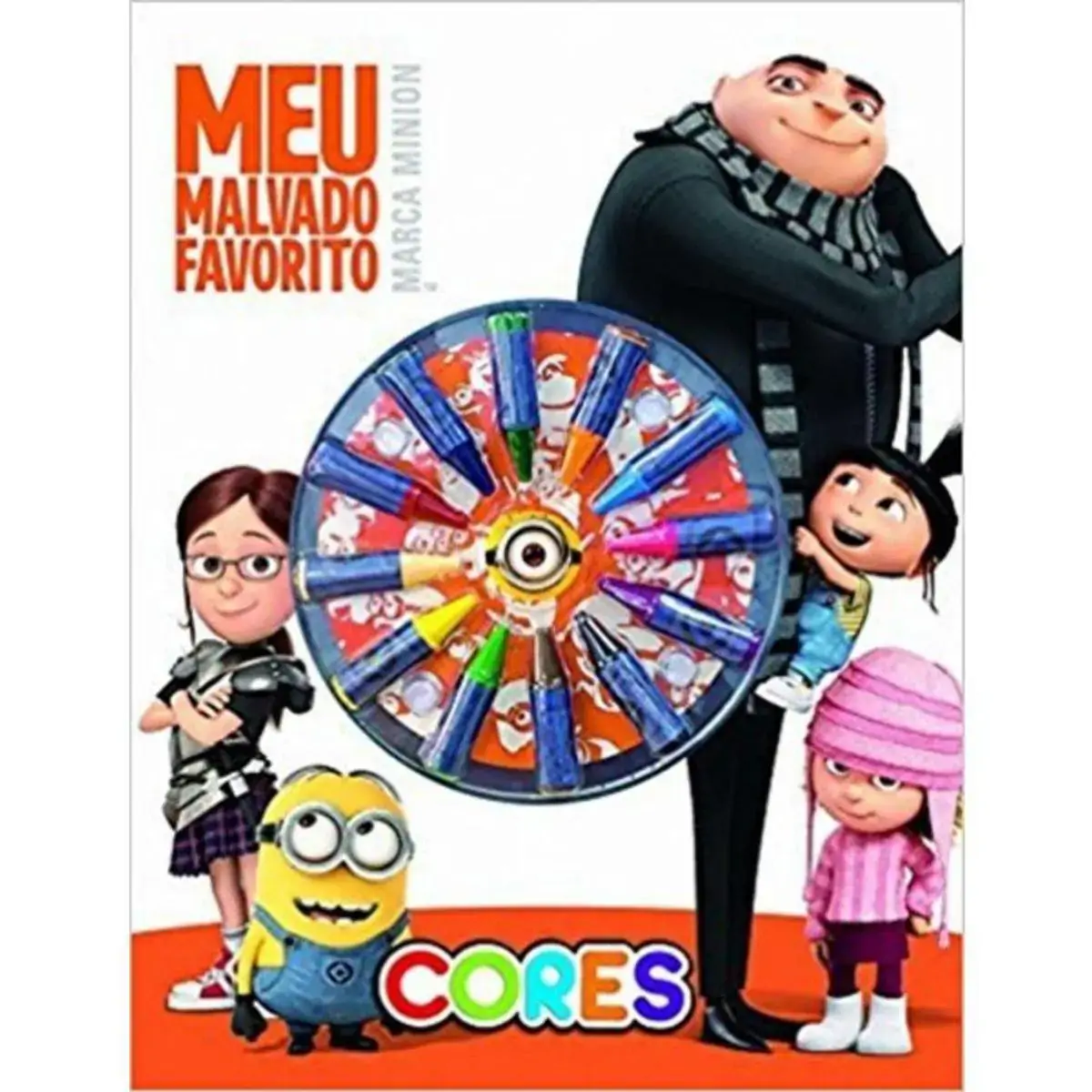 Revista Colorir Meu Malvado Favorito C/ Giz