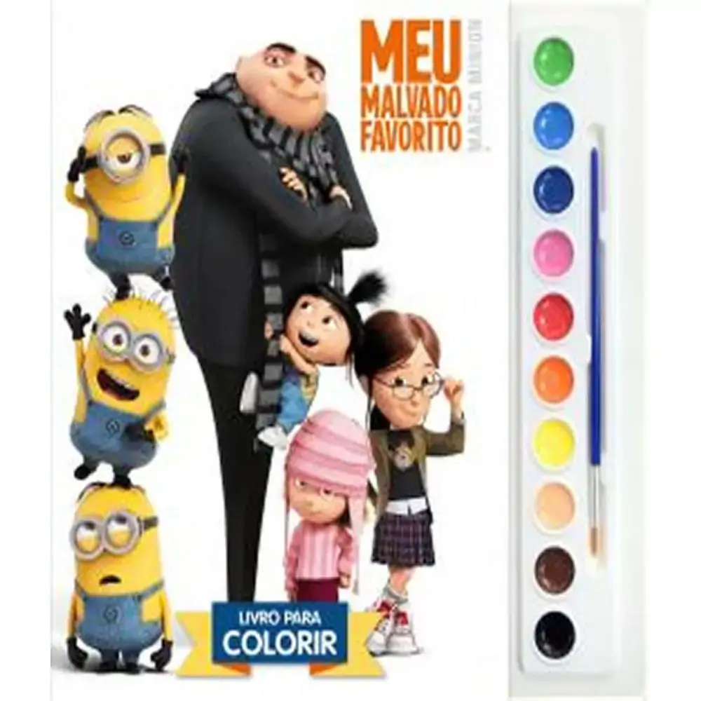 Livro Para Colorir Meu Malvado