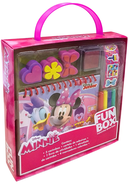 Livro Para Colorir Infantil Disney Minnie Pt 1 Un