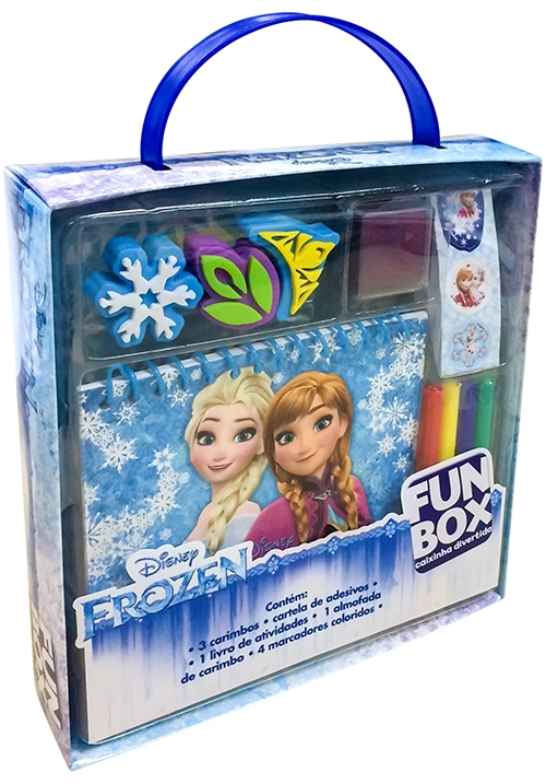 Livro Disney Fun Box Frozen