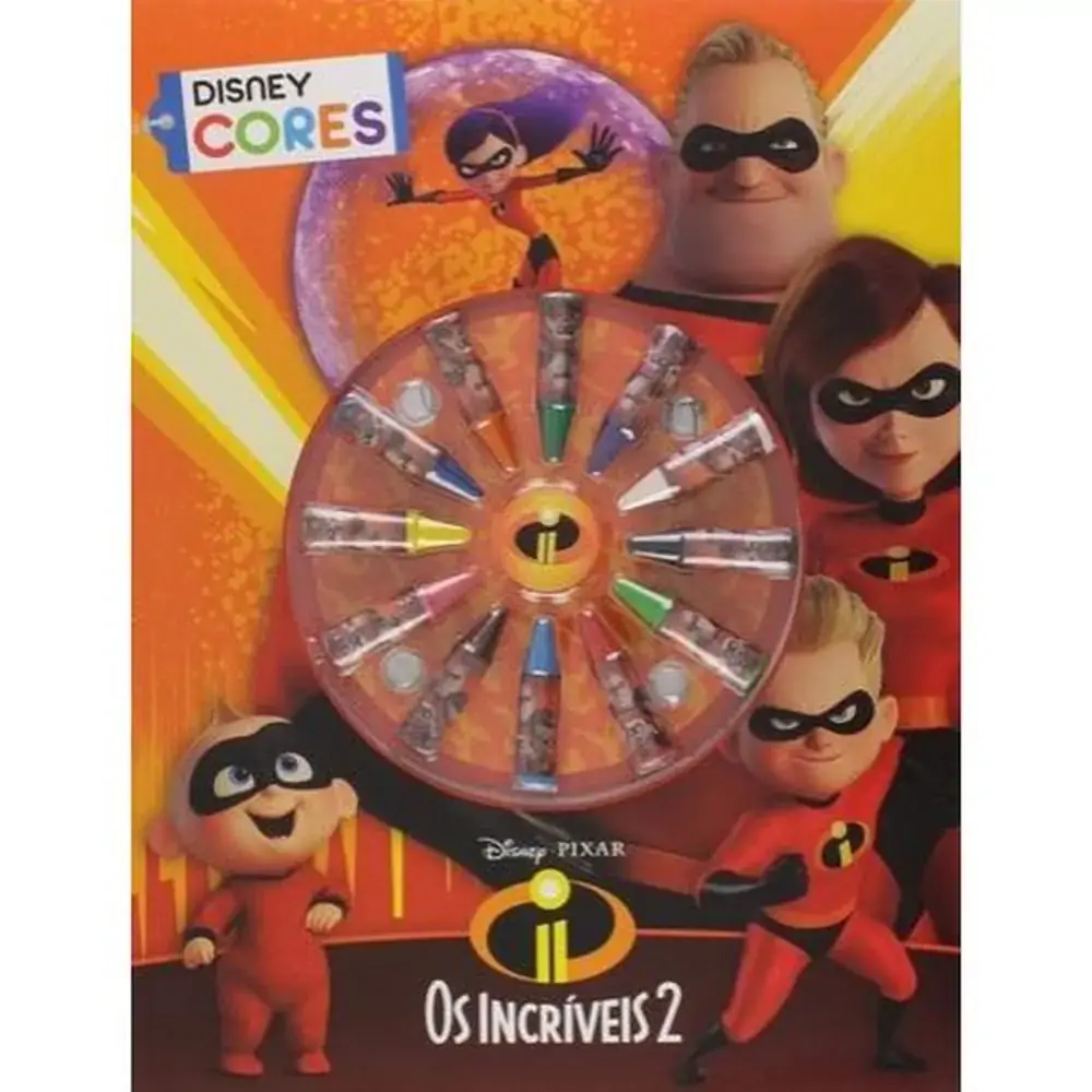 Revista Disney Cores Os Incriveis 2