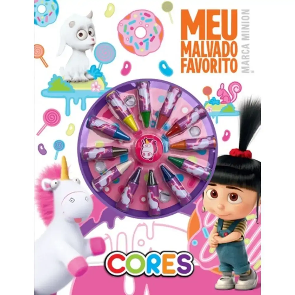 Livro Cores Meu Malvado Favorito