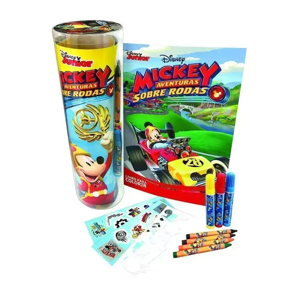 Tubo Histórias para Colorir - Disney - Mickey Mouse - DCL Editora