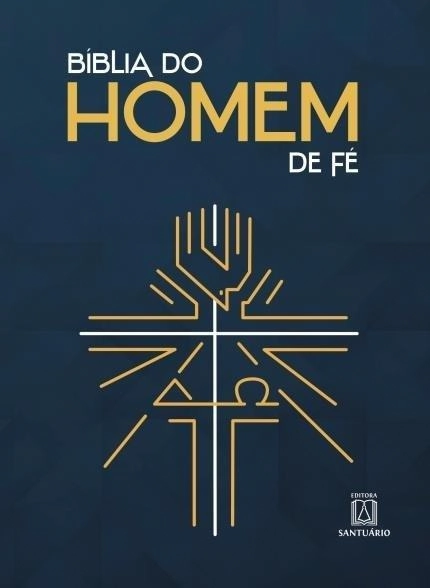 Biblia Do Homem De Fe 790g Editora Santuario