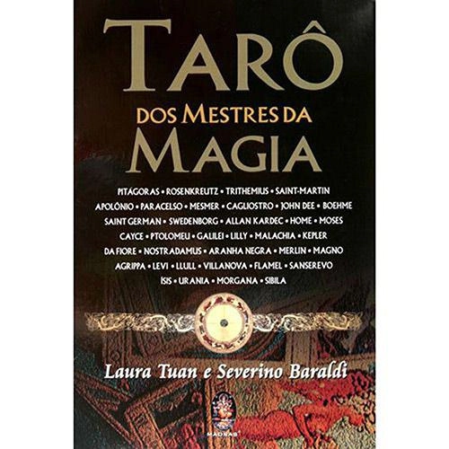 Livro Tarô Dos Mestres Da Magia